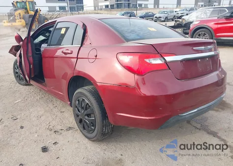 2012 Chrysler 200 Touring from USA, damaged, VIN 1C3CCBBB5CN241644